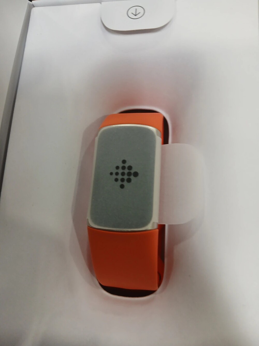 Fitbit Charge 6 Fitness Tracker Orange Band by Google